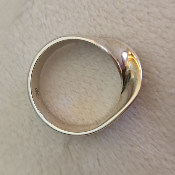 BRIGHTON Elegant Twisted Swirl Scroll Ring Size 9.25 - Picture 8 of 9